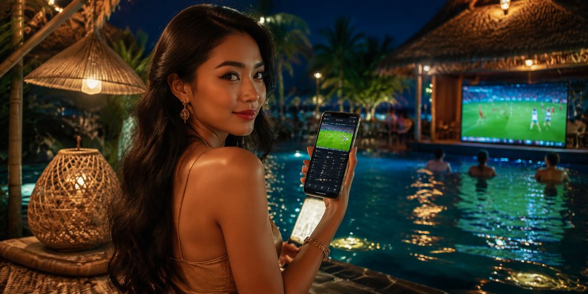 Không khí sôi động tại bàn cược casino trực tuyến Việt Nam ban đêm